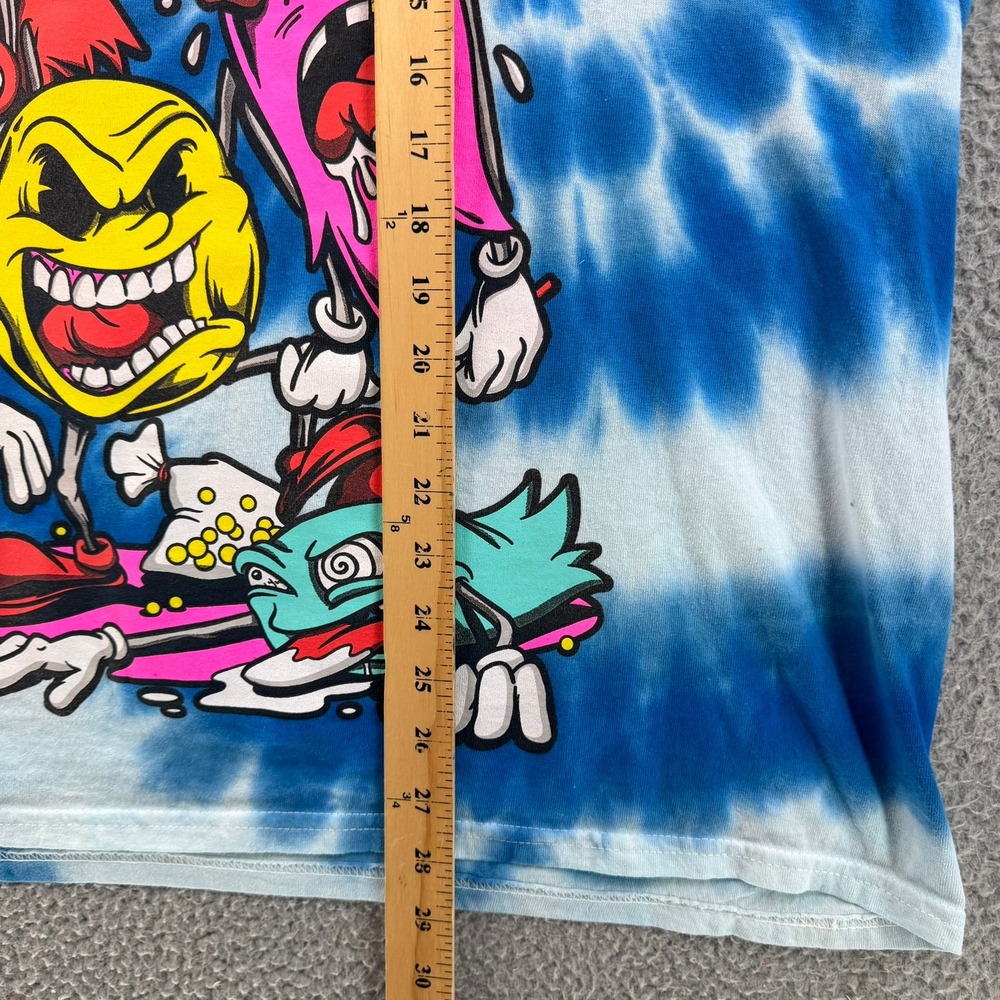A Day To Remember Tie Dye Shirt Pac Man Keep Running Your Mouth Mens 2XL - Picture 11 of 15